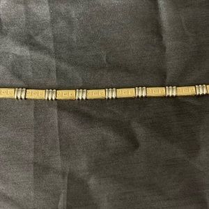 10k Greca Key Bracelet